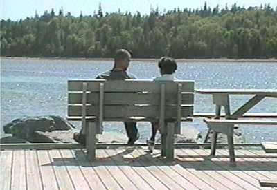 Lunch on the pier, dear?